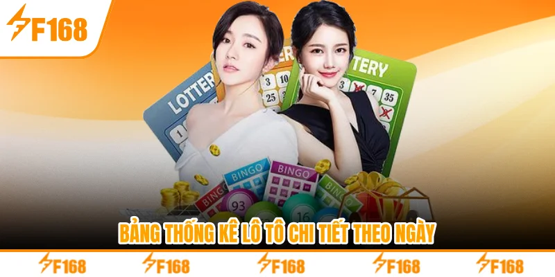 Bảng thống kê lô tô chi tiết theo ngày