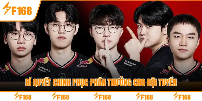 Bí quyết chinh phục phần thưởng cho đội tuyển